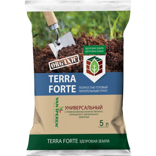 Грунт универсальный с перлитом Здоровая Земля (Terra Forte), 5 л исполин универсальный 5л норд палп