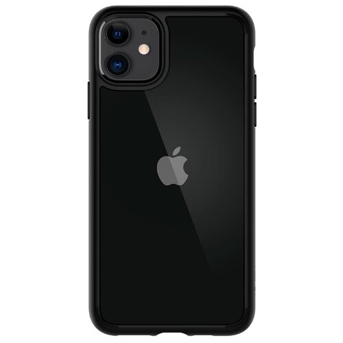 Гибридный чехол SPIGEN для iPhone 11 - Ultra Hybrid - Черный - 076CS27186 чехол накладка spigen ultra hybrid 043cs205 для apple iphone 7 plus mint