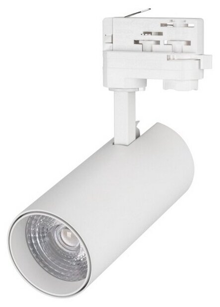 Трековый светильник трехфазный 220V LGD-GERA-4TR-R74-20W Warm (WH, 24 deg) (IP20 Металл) Arlight LGD-GERA 024595