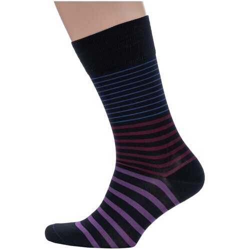 фото Мужские носки sergio di calze, 1 пара, классические, размер 29, черный