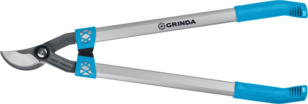 GRINDA F-650, 650 мм, высокоуглеродистая сталь, кованые лезвия, алюминиевые рукоятки, плоскостной сучкорез, PROLine (424511)