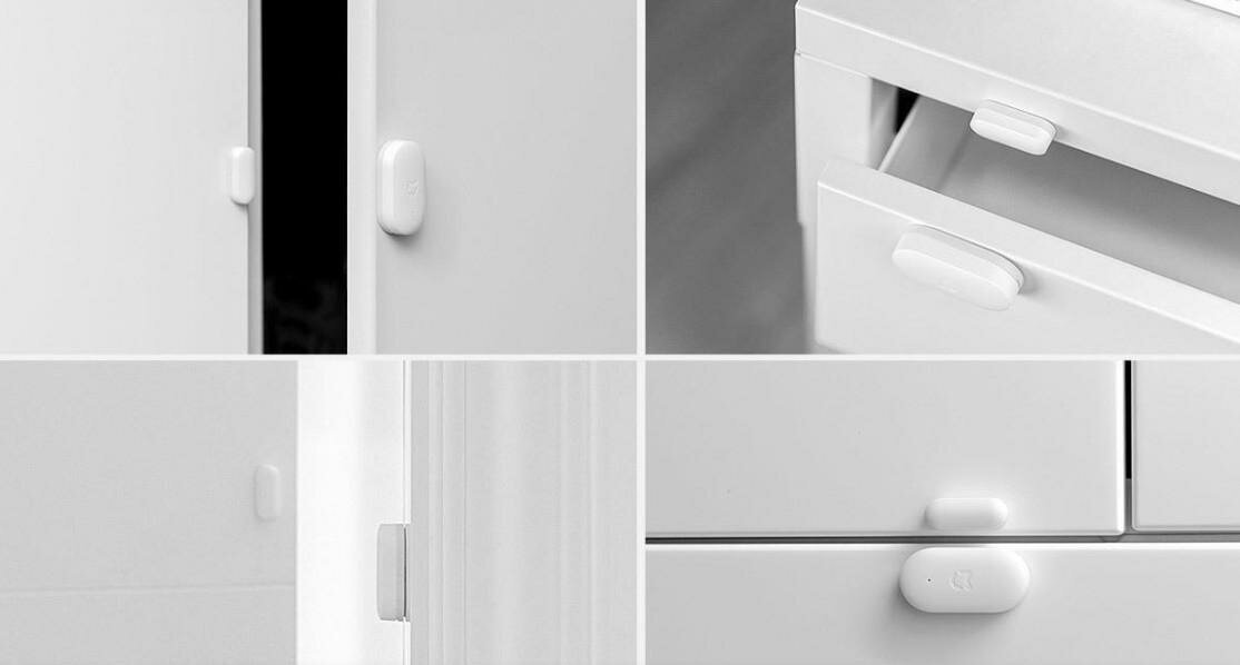 Датчик открытия дверей и окон Xiaomi Mi Smart Home Window and Door Sensor (MCCGQ01LM) белый - фотография № 17