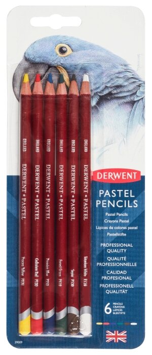 Derwent Набор пастельных карандашей "Pastel" pencils" 6 цв. В блистере sela25