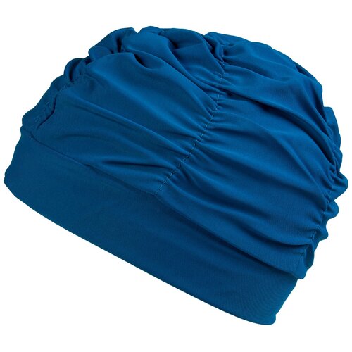 фото Тканевая шапочка для плавания / бассейна swimroom «womens cap», взрослая, цвет темно-синий