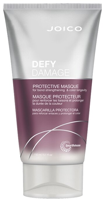 Joico Defy Damage Маска-бонд защитная для укрепления связей и стойкости цвета волос, 177 г, 150 мл, туба