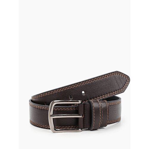 фото Ремень olio rosti, натуральная кожа, длина 120 см., коричневый