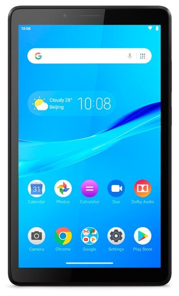 Планшет Lenovo Tab M7 TB-7305F MT8321 (1.3) 4C/RAM1Gb/ROM16Gb 7" IPS 1024x600/Android 9.0/черный/2Mp