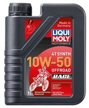 Моторное масло Liqui Moly Motorbike Synth Offroad Race 4T 10W-50 1 л (3051)