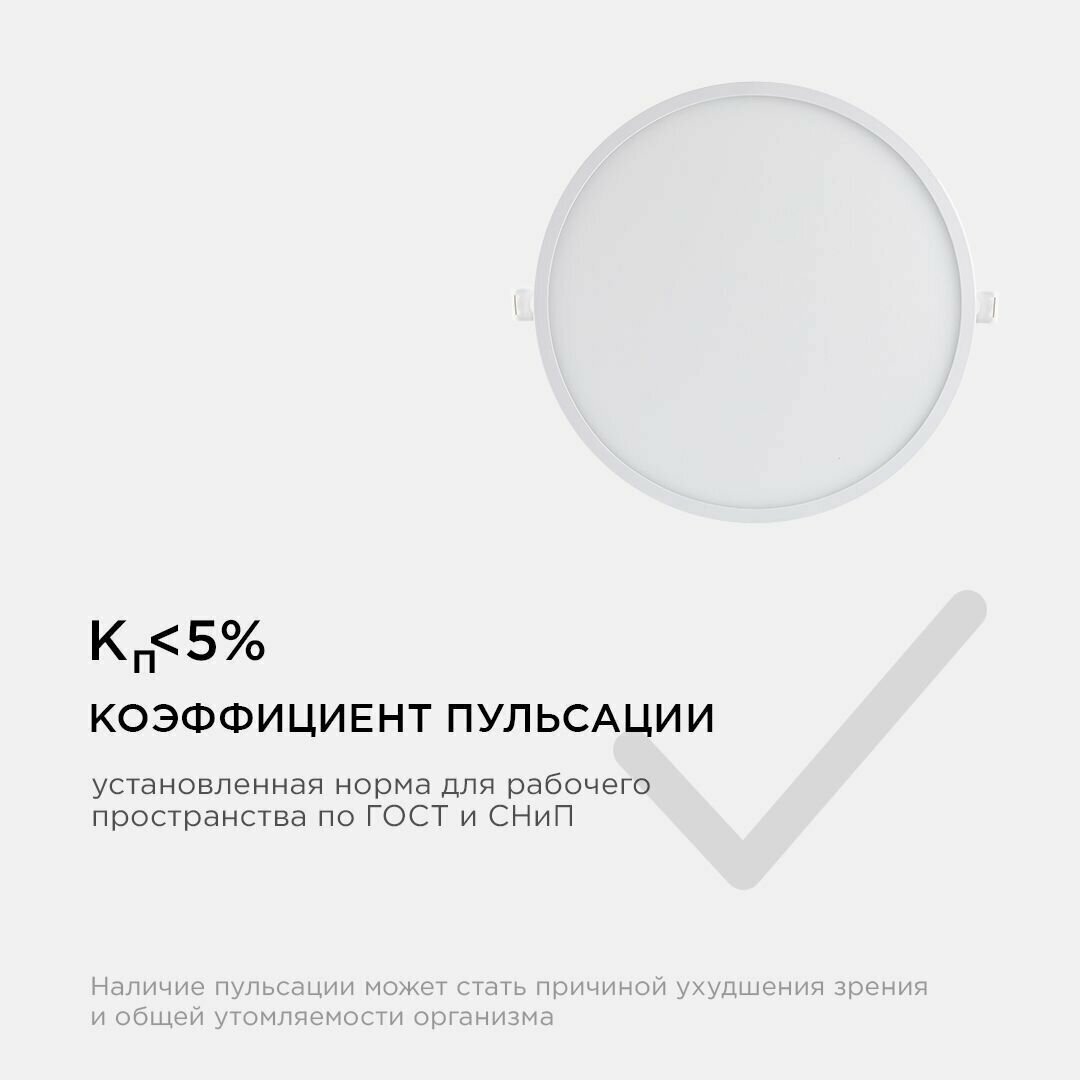 Светодиодная панель Apeyron - фото №18