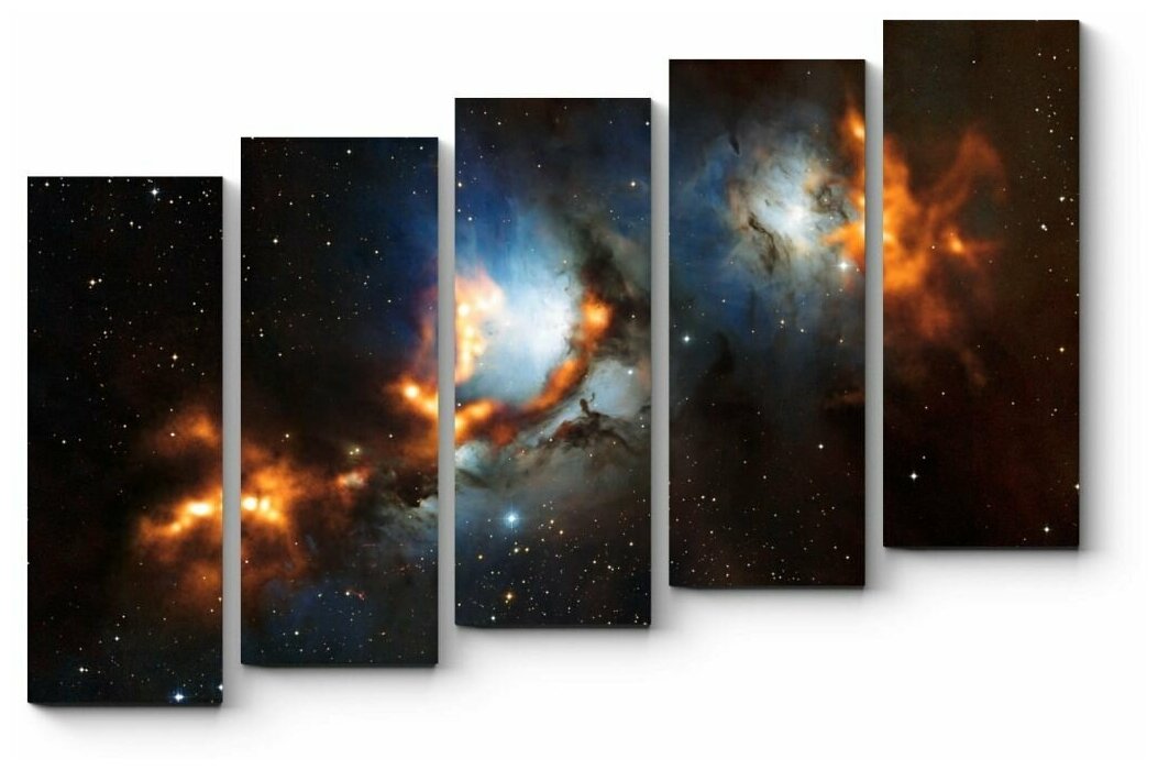 Модульная картина Туманность Ориона 140x98