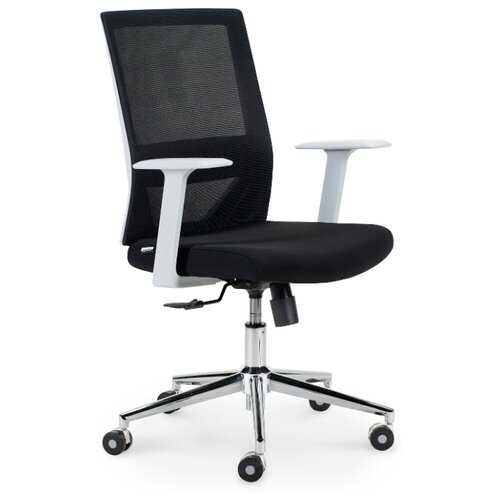 фото Кресло компьютерное трэнд grey lb серый пластик / черная сетка / черная ткань norden chairs