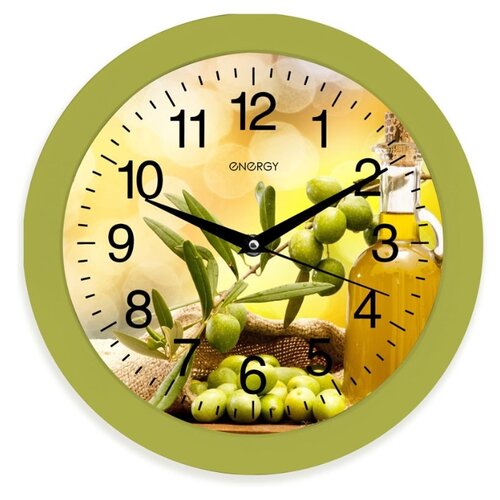 фото Часы и будильники energy ес-100 оливки