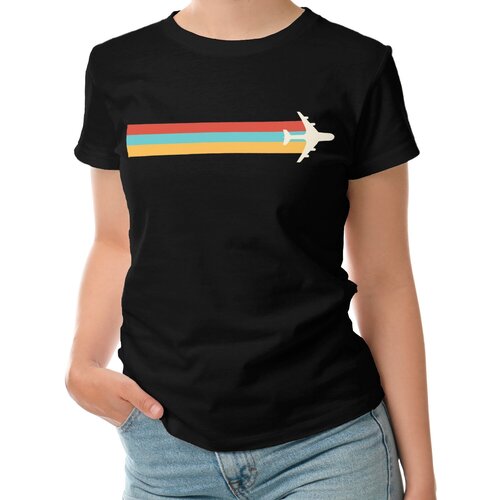 фото Футболка roly, размер s, черный