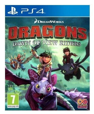 Dragons: Dawn of New Riders (Как приручить Дракона 3) (PS4) английский язык