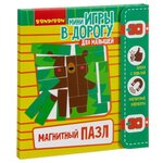 Пазл BONDIBON магнитный Игры в дорогу Медвежонок (ВВ3560) - изображение