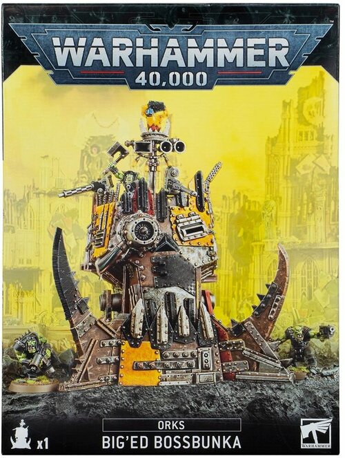 Миниатюра для настольной игры Games Workshop Warhammer 40000: Orks Biged Bossbunka 50-45