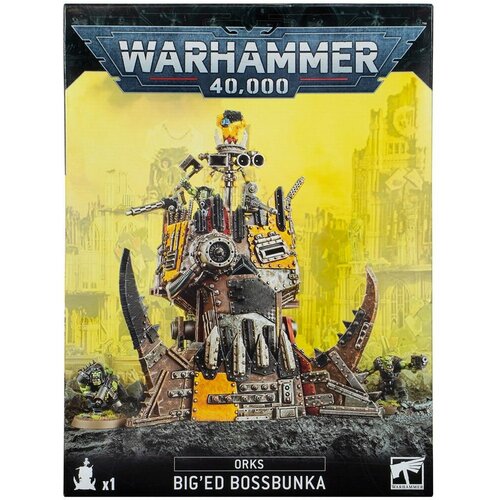 Миниатюра для настольной игры Games Workshop Warhammer 40000: Orks Big'ed Bossbunka 50-45 миниатюра для настольной игры games workshop warhammer 40000 adeptus mechanicus archaeopter