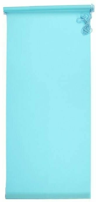 Рулонная штора Комфортиссимо, 60х160 см, цвет голубой Магеллан 6250370 . - фотография № 6