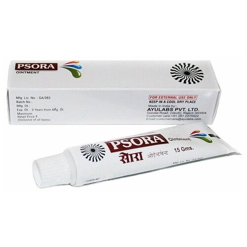 Мазь Псора (Psora) Ayulabs 15 грамм