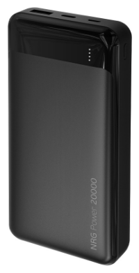 Внешний компактный аккумулятор (Power Bank) NRG Power Compact, 20000 mAh, 2.1A, 2xUSB DEPPA