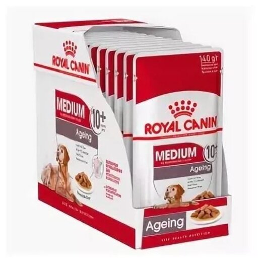 Влажный корм для собак Royal Canin Medium Ageing 10 шт. х 140 г