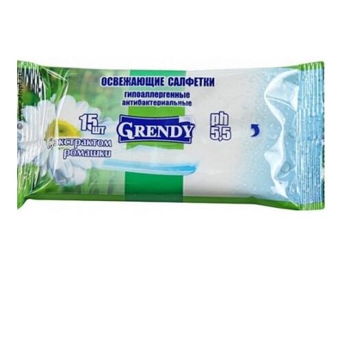 Салфетки влаж гренди №15 Ромашка