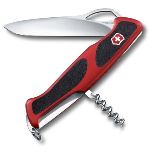 фото Victorinox. нож перочинный "rangergrip 63", 5 функций, 130 мм, с фиксатором лезвия, красный с чёрным