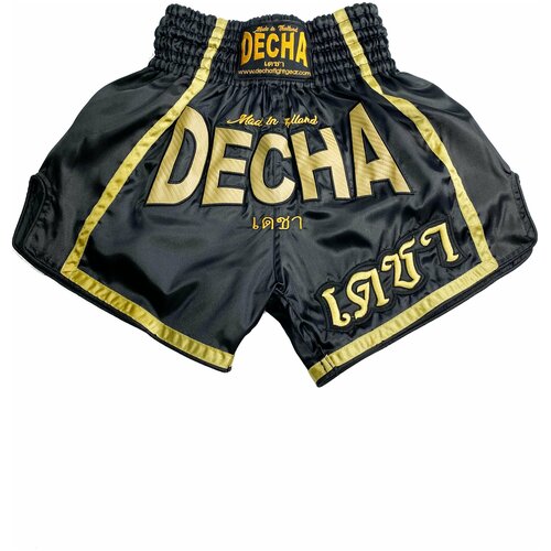 Шорты , размер 48, золотой, черный