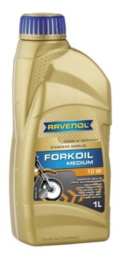 RAVENOL 1182104001 Масло вилочное Forkoil Medium 10W 1л (минеральное)