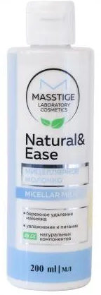 Мицеллярное молочко Masstige Natural&Ease, 200 мл