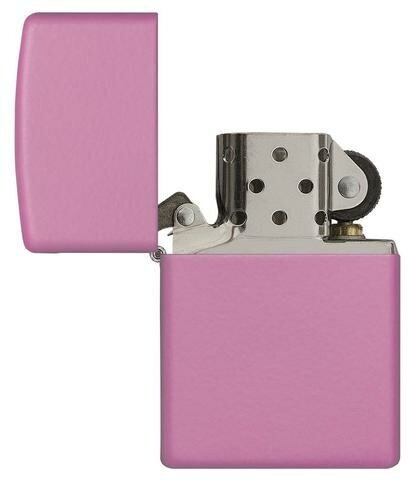 Zippo Classic зажигалка бензиновая Pink Matte 60 мл 56.7 г - фотография № 6