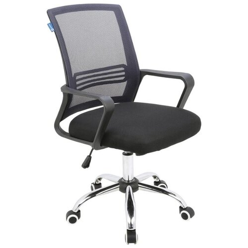 фото Офисное кресло alsav кресла al 776, обивка: текстиль, цвет: ткань черная/сетка черная
