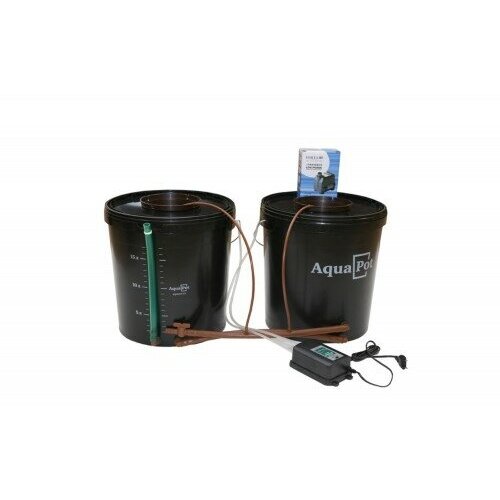 AquaPot Duo, гидропонная система 2 ёмкости гидропонная система aquapot original 20л