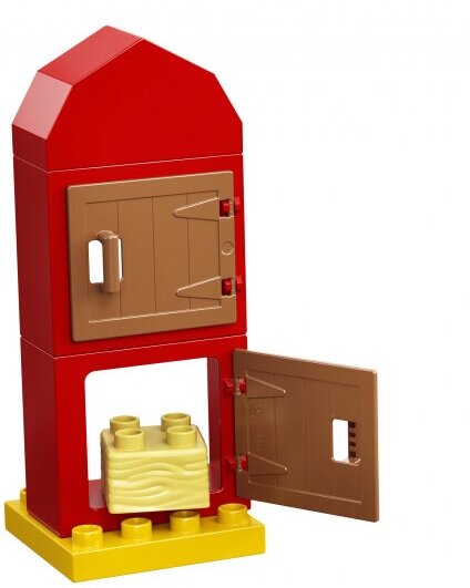 Конструктор LEGO Duplo 10952 "Фермерский трактор, домик и животные", 97 деталей - фото №20