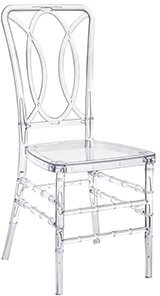 Акриловые свадебные прозрачные стулья Chiavari поликарбонат (Стул F)