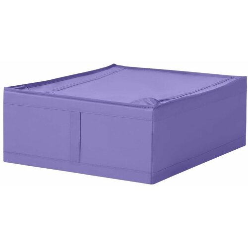 Кофр IKEA SKUBB 44х55х19см фиолетовый