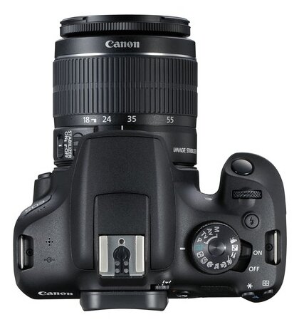 Фотоаппарат Canon EOS 2000D Kit черный EF-S 18-55mm f/3.5-5.6 III фото 5