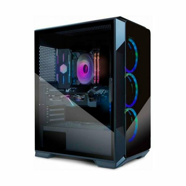 Корпус ATX Eurocase без БП, RGB, USB 3.0 - фото №5