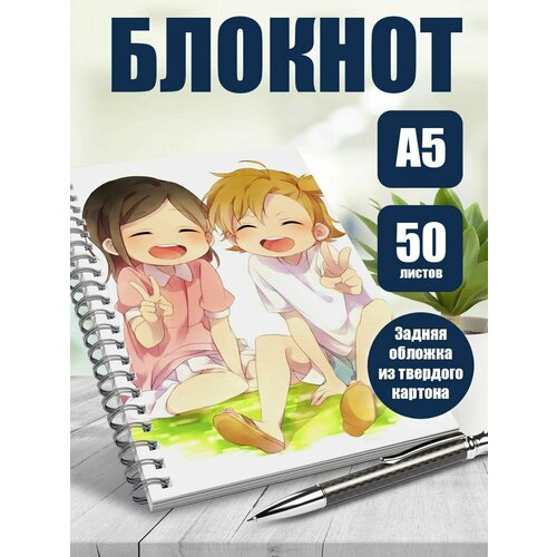 Тетрадь в клетку аниме Баракамон