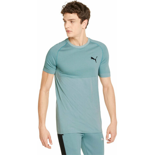 фото Футболка puma, силуэт прилегающий, размер xxl, синий