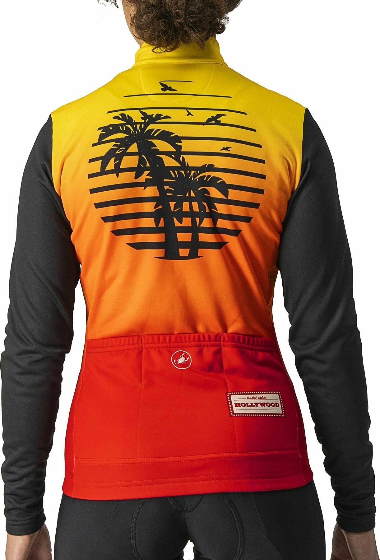 Женская джерси Castelli Hollywood Long Sleeve M — фото 2