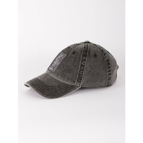 фото Бейсболка urban peak летняя, хлопок, размер 56, черный