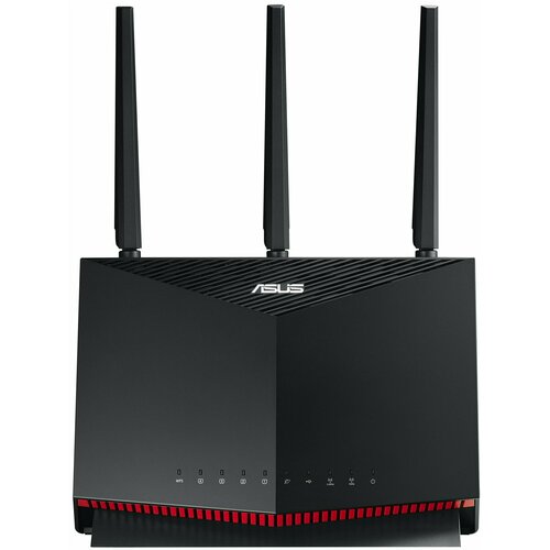 Маршрутизатор Asus RT-AX86S, черный маршрутизатор h3c rt msr830 6ei gl