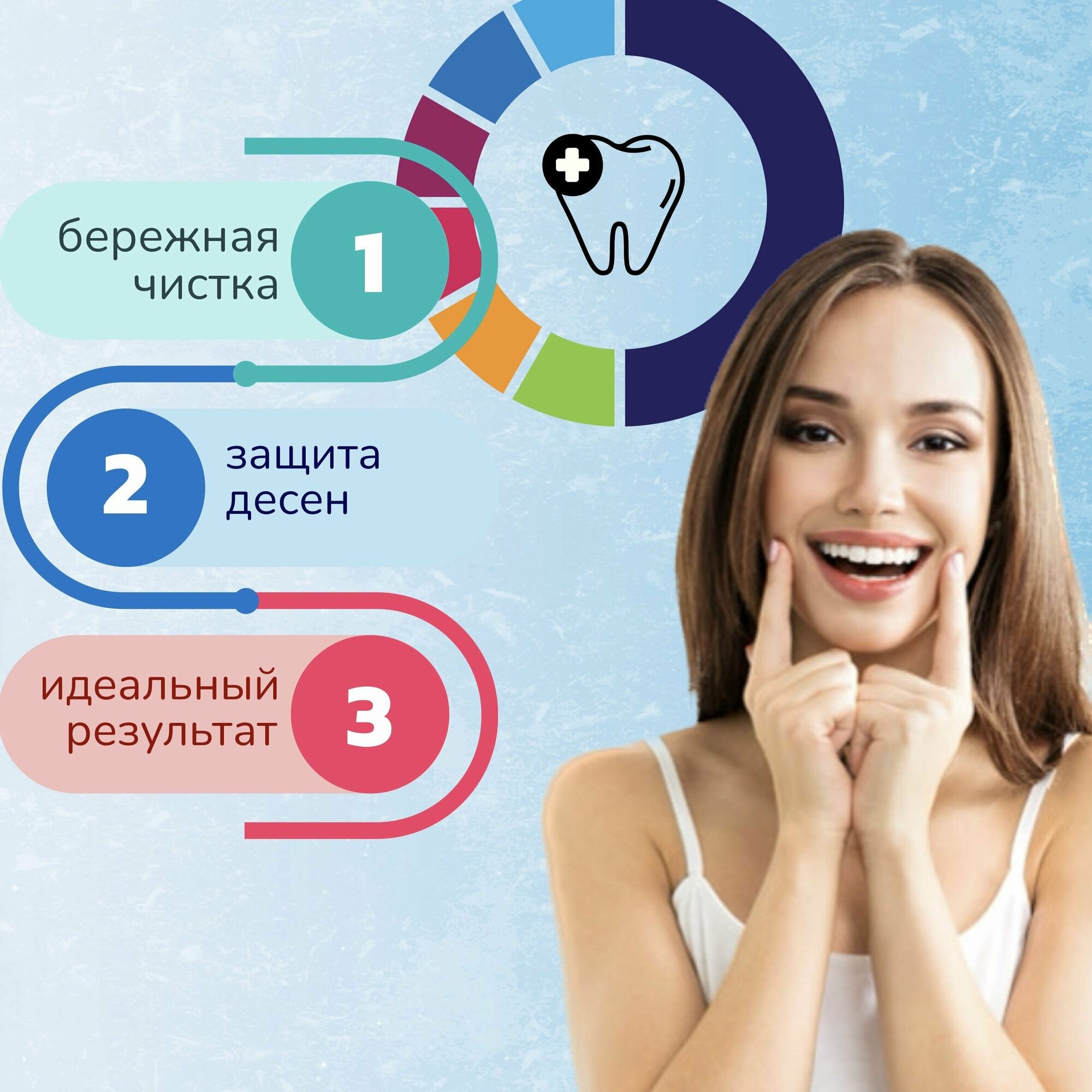 Насадки для электрической зубной щетки Oral-b EB-17D - фотография № 5