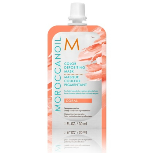 Moroccanoil Color Depositing Mask Coral - Тонирующая маска Коралл 30 мл