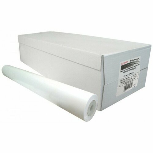 450L90001 Xerox Бумага Xerox InkJet Monochrome, A0+, рулон, плотность 80 г м2, 914mm x 50m бумага xerox без покрытия 914мм 50м 80 г м2 450l90001