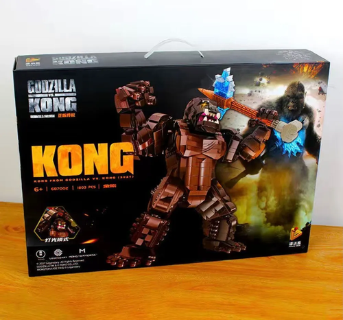 Конструктор King Kong VS Godzilla Кинг-Конг, 1803 детали