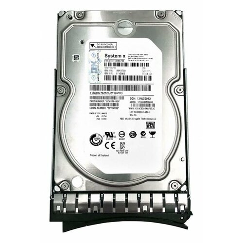 Жесткий диск IBM 00FN128 3Tb 7200 SATAIII 35 HDD 3137000₽