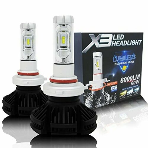 Светодиодные лампы X3 Led Headlight ZES 50W/6000lm/HВ3/9005 пара