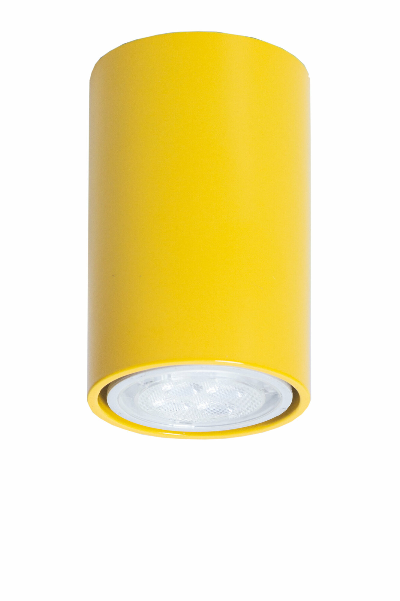 Накладной светильник TopDecor Tubo Tubo6 P1 16, GU10, кол-во ламп:1шт, Желтый